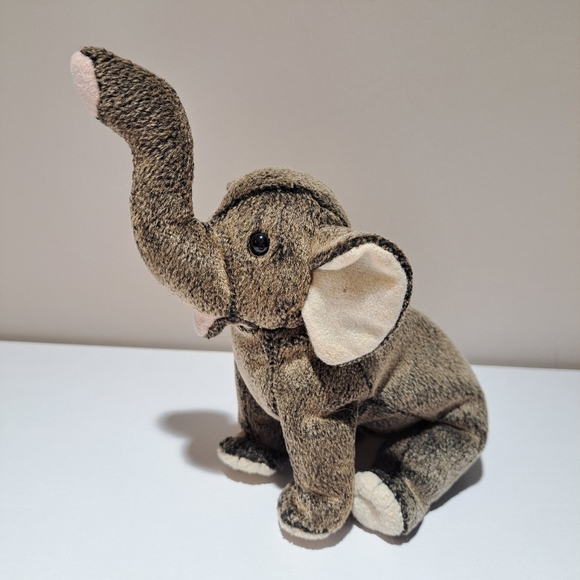 Ty beanie baby trumpet the elephant no heart tag - Picture 1 of 10